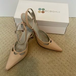 BCBG Gasper ankle strap heels | Size 8